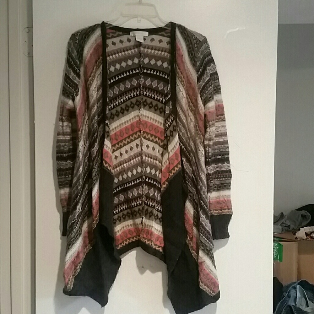 Striped cardigan